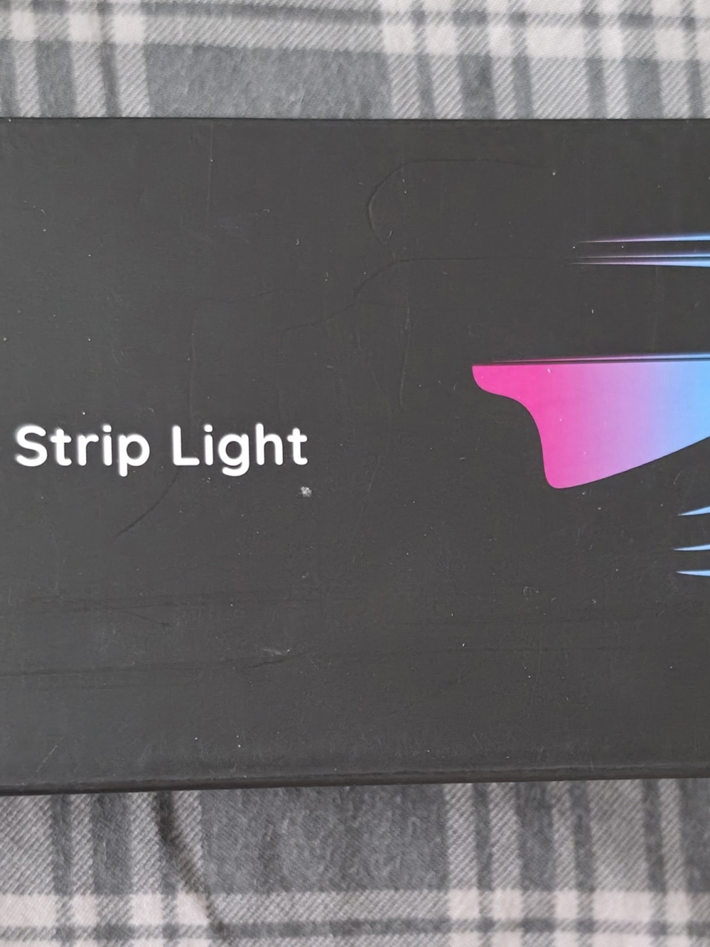 RGB LED Strip Light - Black